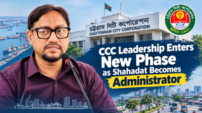 CCC Leadership Enters New Phase as Shahadat Becomes Administrator
